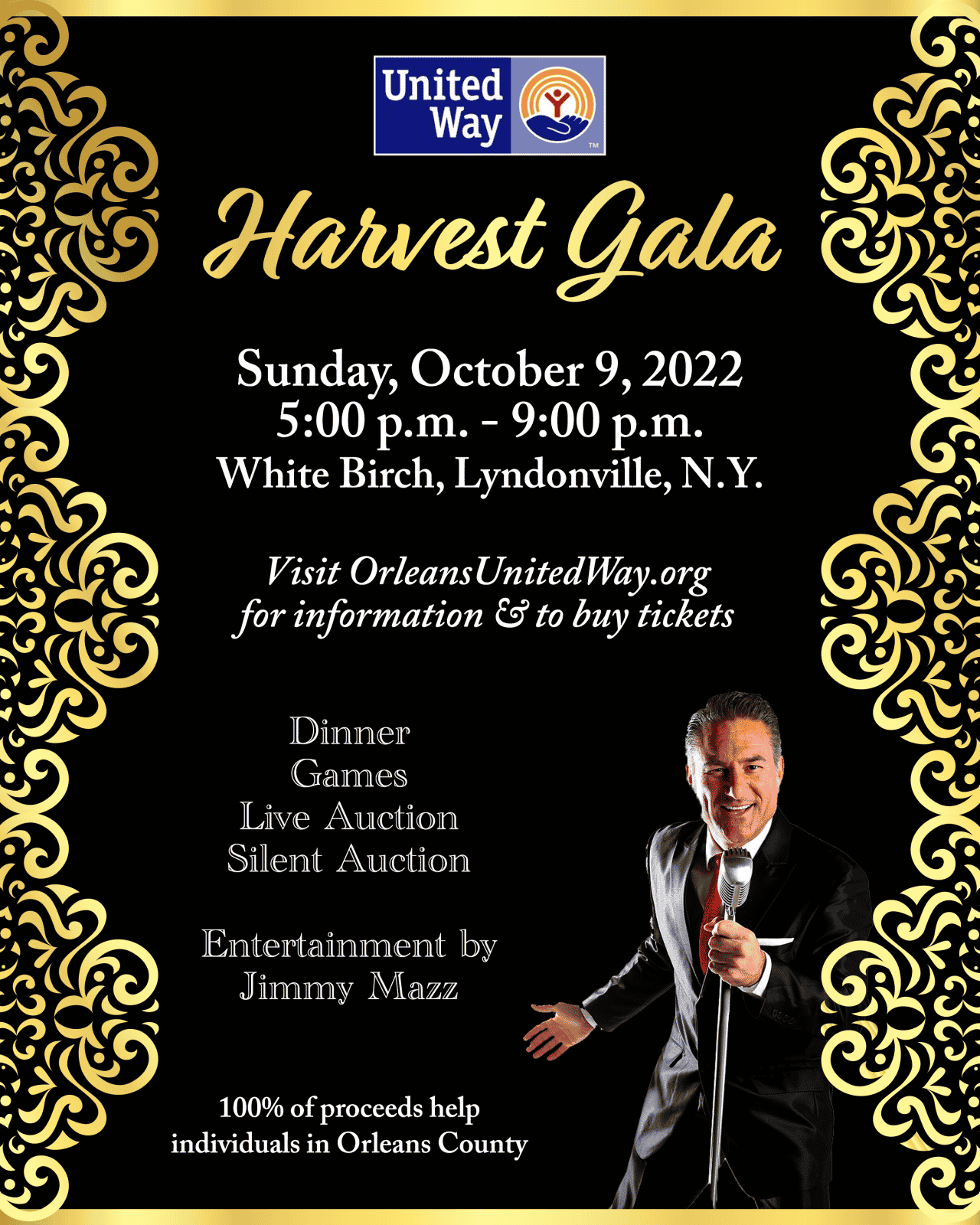 Harvest Gala United Way of Orleans County